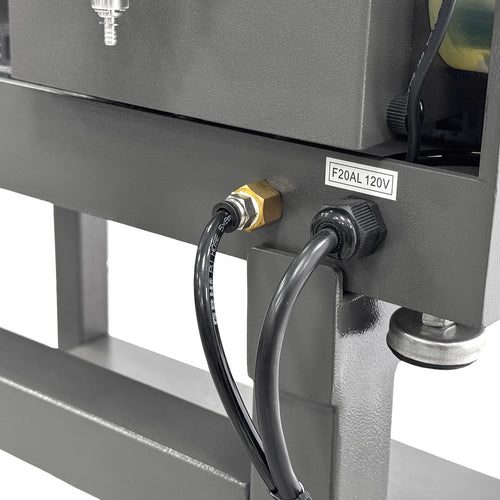 VECTOR 16” x 20” Dual Station Pneumatic Heat Press with Integrated Stand & Laser Alignment
