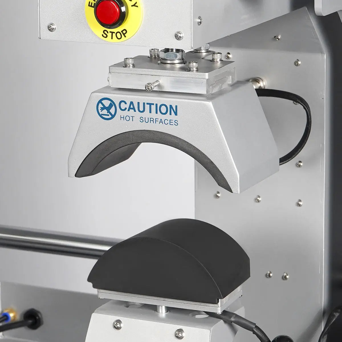 TITAN Double Station Dual Heat Pneumatic Dual Heat Cap & Label Combo Heat Press