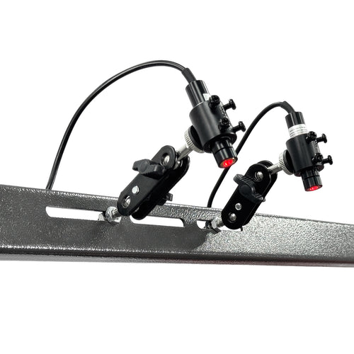 VECTOR 16” x 20” Dual Station Pneumatic Heat Press with Integrated Stand & Laser Alignment