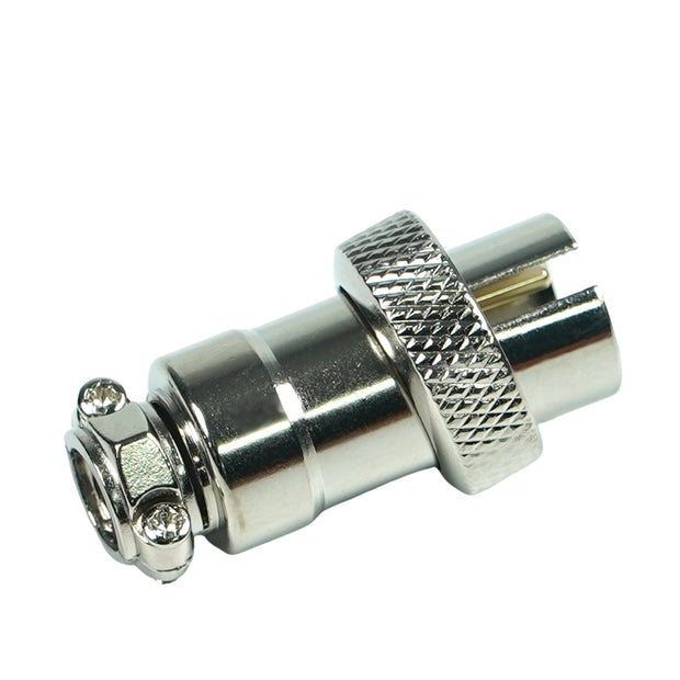 2-Core Reverse Aviation Plug, 0.63" - MicroTec USA - MICROTEC USA - 10160002