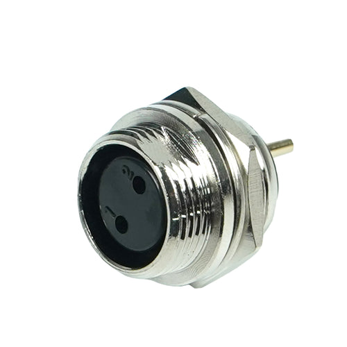 2-Core Reverse Aviation Socket, 0.63
