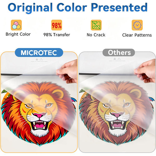 24in x 328ft DTF Transfer Film Roll - Instant Peel - 3s Fast Press - MicroTec USA - MICROTEC USA - 50032004