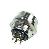 4-Core Reverse Aviation Socket, 0.63" - MicroTec USA - MICROTEC USA - 10170004