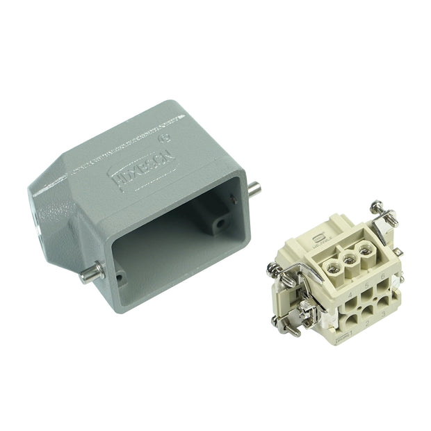 6 Pin Male Plug - MicroTec USA - MICROTEC USA - 10160006