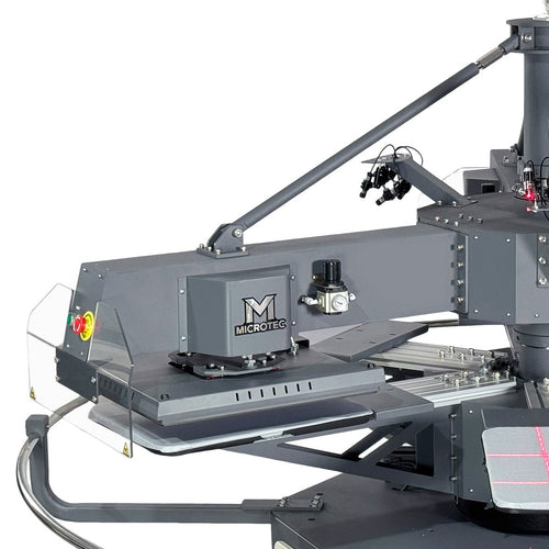 APEX X6 - 3 Heat Plate 6 Station 16” x 20” Fully Automatic Rotary Heat Press - MicroTec USA - MICROTEC USA - X6