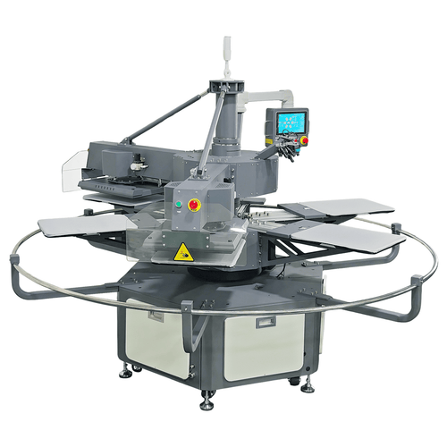 APEX X6 - 6 Station 16” x 20” Fully Automatic Rotary Heat Press - No Preheat - MicroTec USA - MICROTEC USA - X6-Standard