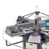 APEX X8 - 3 Heat Plate + 1 Cooling Plate 8 Station 16” x 20” Fully Automatic Rotary Heat Press - MICROTEC USA