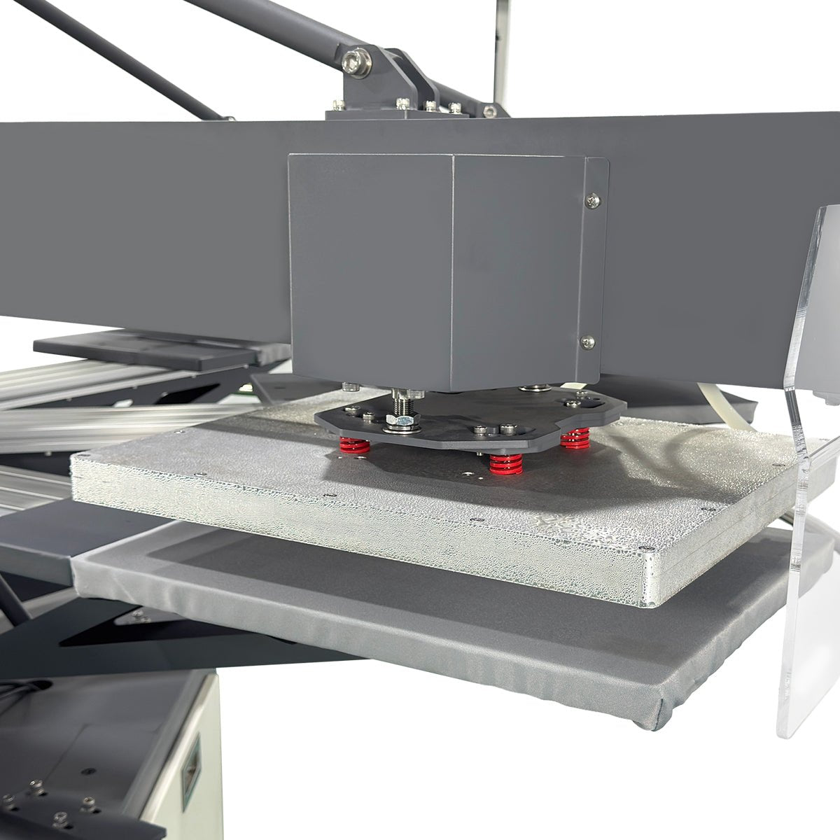 APEX X8 - 3 Heat Plate + 1 Cooling Plate 8 Station 16” x 20” Fully Automatic Rotary Heat Press - MICROTEC USA