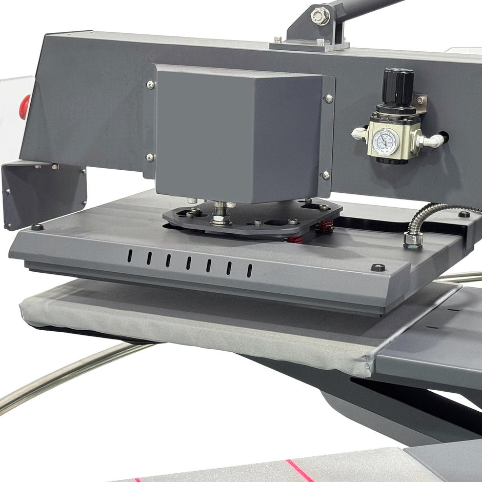 APEX X8 - 3 Heat Plate + 1 Cooling Plate 8 Station 16” x 20” Fully Automatic Rotary Heat Press - MICROTEC USA