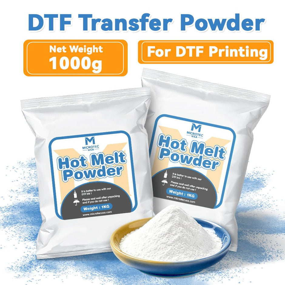 DTF Hot Melt Powder 1KG (1000 Grams) - MicroTec USA - MICROTEC USA - 40070001