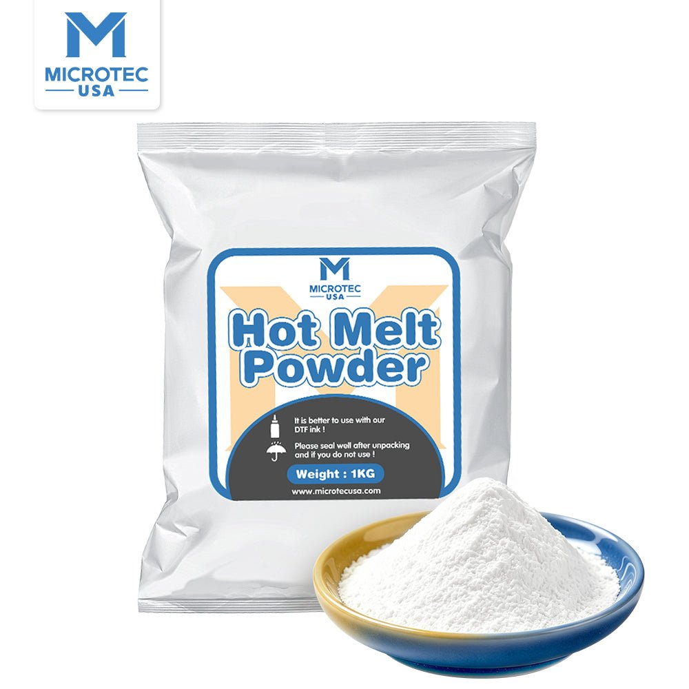 DTF Hot Melt Powder 1KG (1000 Grams) - MicroTec USA - MICROTEC USA - 40070001