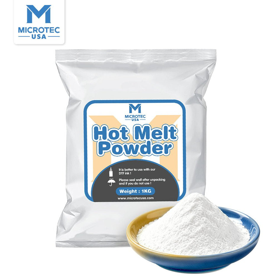 DTF Hot Melt Powder 1KG (1000 Grams) - MicroTec USA - MICROTEC USA - 40070001