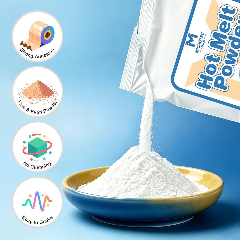 DTF Hot Melt Powder 1KG (1000 Grams) - MicroTec USA - MICROTEC USA - 40070001