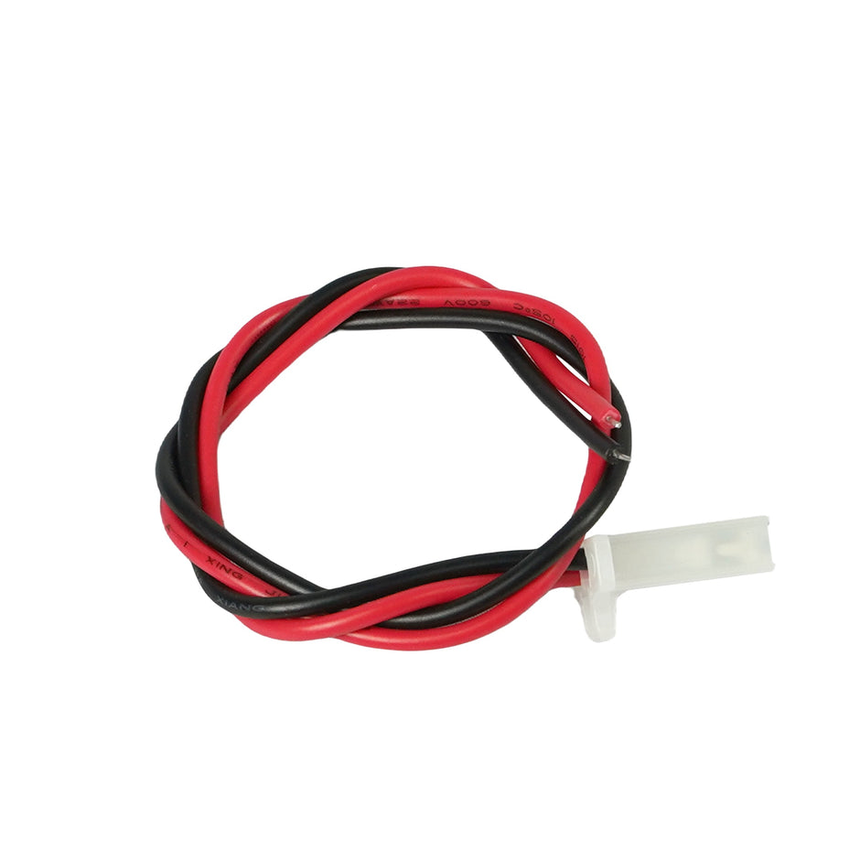 Flat Cable, 110-Type 2P Male Housing Female Terminal Single-End 11.81", 22AWG - MicroTec USA - MICROTEC USA - 10220001