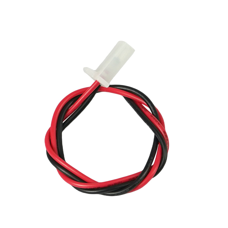Flat Cable, 110-Type 2P Male Housing Female Terminal Single-End 11.81", 22AWG - MicroTec USA - MICROTEC USA - 10220001