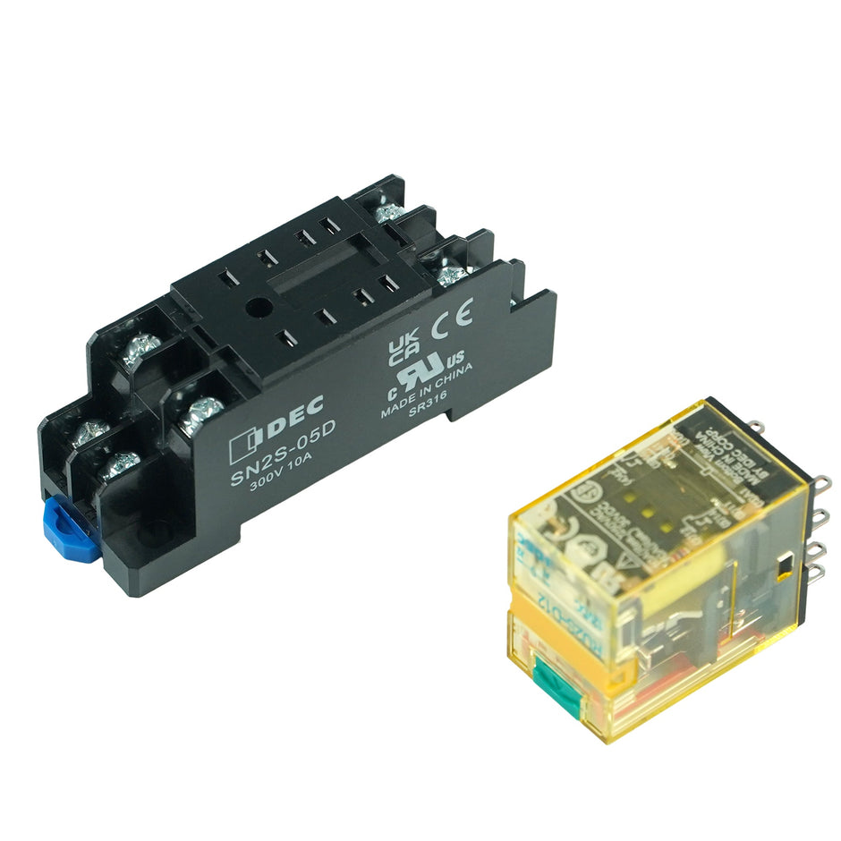 Intermediate Relay + Base, RU2S-D12 + SN2S-05D - MicroTec USA - MICROTEC USA - 10010036