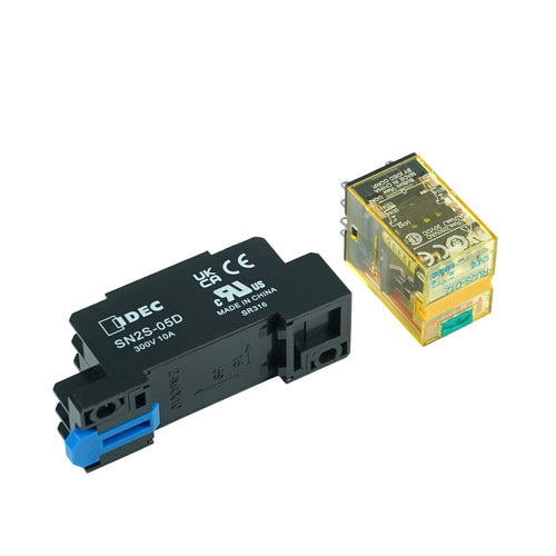 Intermediate Relay + Base, RU2S-D12 + SN2S-05D - MicroTec USA - MICROTEC USA - 10010036