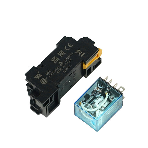 Intermediate Relay, LY2NJ-24V DC-10A, with Base, OMRON - MicroTec USA - MICROTEC USA - 10010007