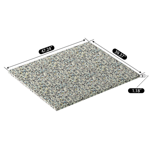Recycled Cotton, 47.24" × 39.37" × 1.18" - MicroTec USA - MICROTEC USA - 70080015