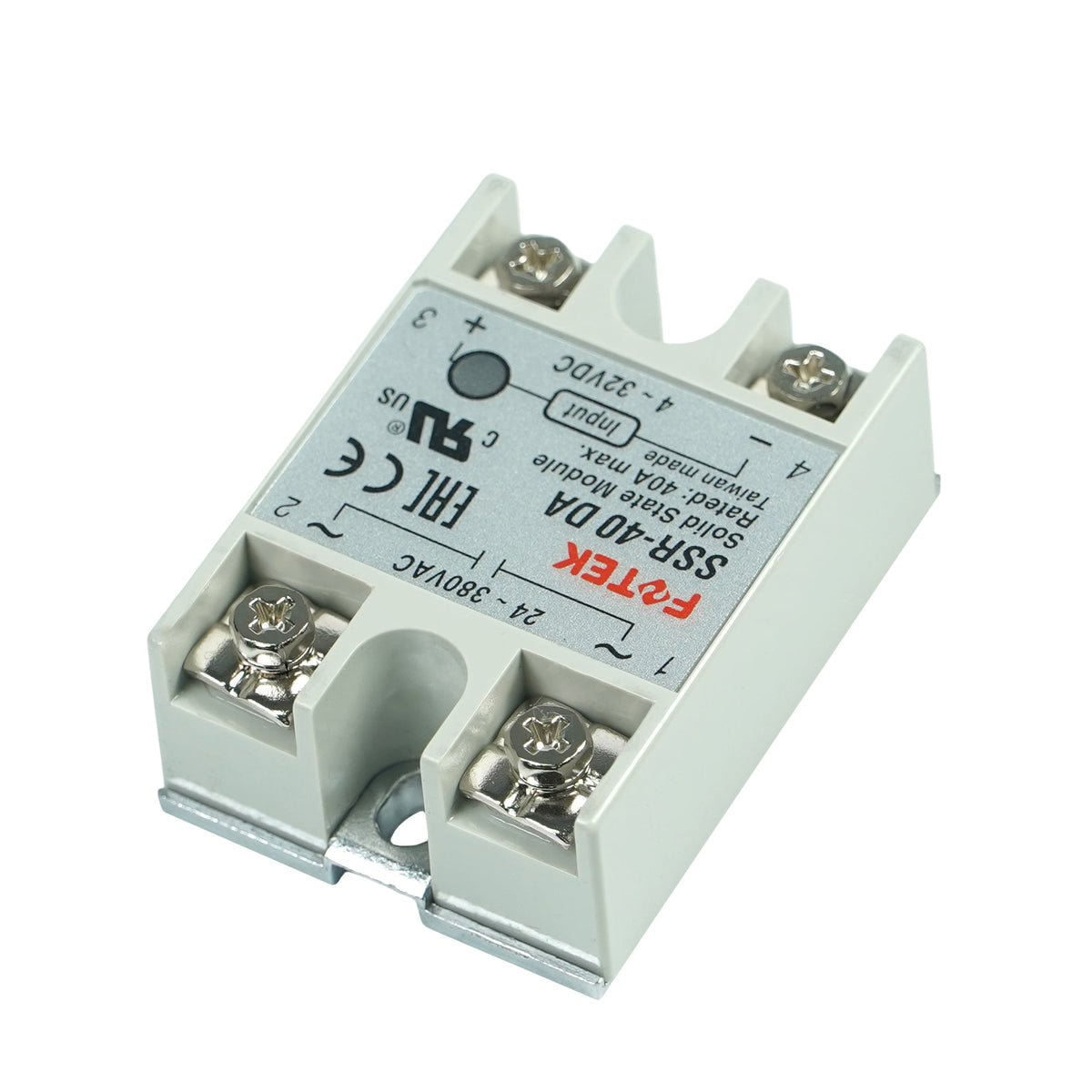 Solid State Relay, SSR-40DA, UL Certified, Authentic Yangming - MicroTec USA - MICROTEC USA - 10010015