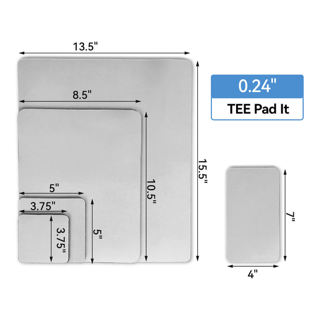 Sublimation Mouse Pad / Tee Pad Bundle - MicroTec USA - MICROTEC USA - 