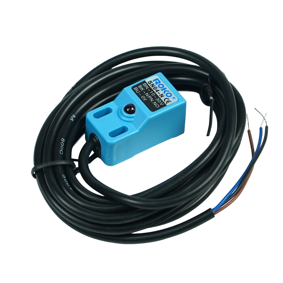 Switch, Proximity Switch, SN04-N, NPN, Normally Open, Cable Length 78.74