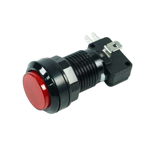 Switch, Red Medium Round Emergency Stop Switch, Mini Type - MicroTec USA - MICROTEC USA - 10020205