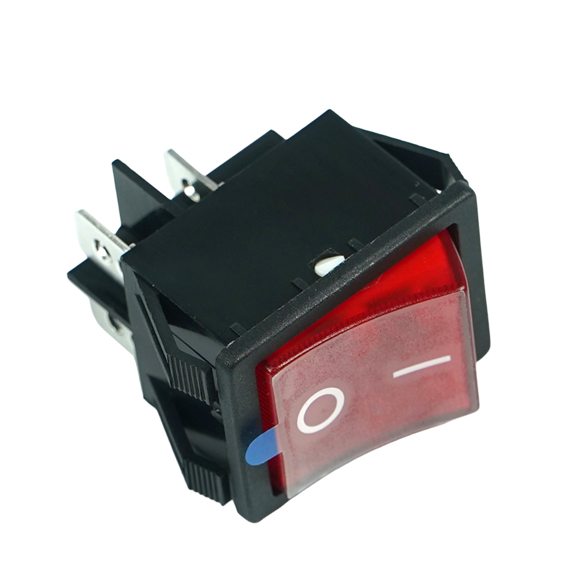 Switch, Red Rocker Switch, R599KDFT2FA, 20A, with 220V Light - MicroTec USA - MICROTEC USA - 10020274