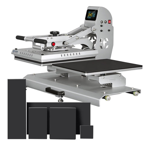 TITAN 16” x 20” Auto Open Dual Station Heat Press - MicroTec USA - MICROTEC USA - T1620-A2-Combo