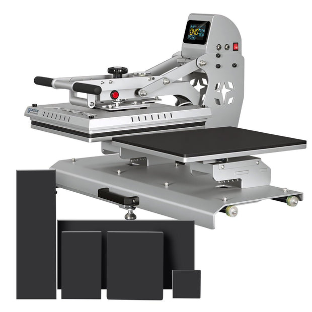 TITAN 16” x 20” Auto Open Dual Station Heat Press - MicroTec USA - MICROTEC USA - T1620-A2-Combo