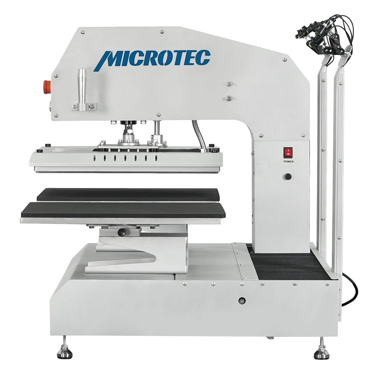 TITAN 16” x 20” Auto / Semi-Auto Dual Station Pneumatic Heat Press with Laser Alignment - MicroTec USA - T1620-APL-Combo