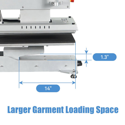 TITAN 16” x 20” Pneumatic Slide-Out Heat Press - MicroTec USA - MICROTEC USA - T1620-ASP-Combo