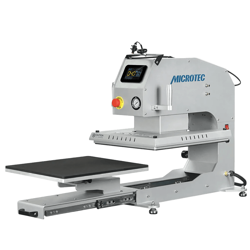 TITAN 16” x 20” Pneumatic Slide - Out Heat Press - MicroTec USA - MICROTEC USA - T1620-ASP-Combo