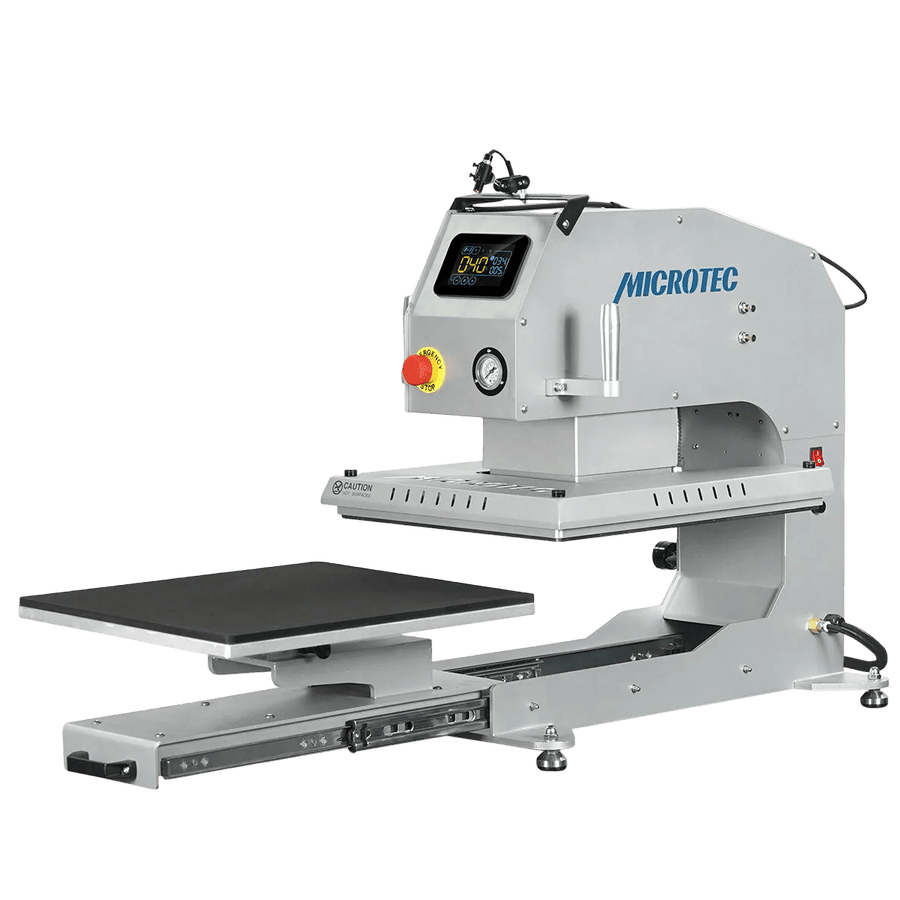 TITAN 16” x 20” Pneumatic Slide - Out Heat Press - MicroTec USA - MICROTEC USA - T1620-ASP-Combo