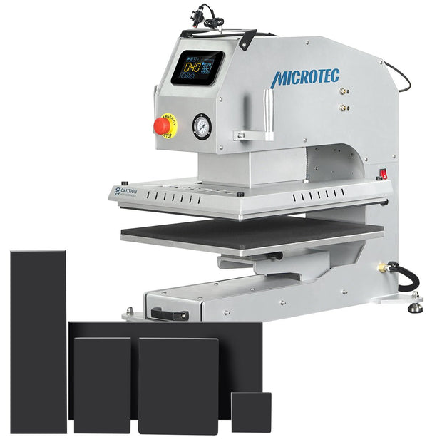 TITAN 16” x 20” Pneumatic Slide - Out Heat Press - MicroTec USA - MICROTEC USA - T1620-ASP-Combo