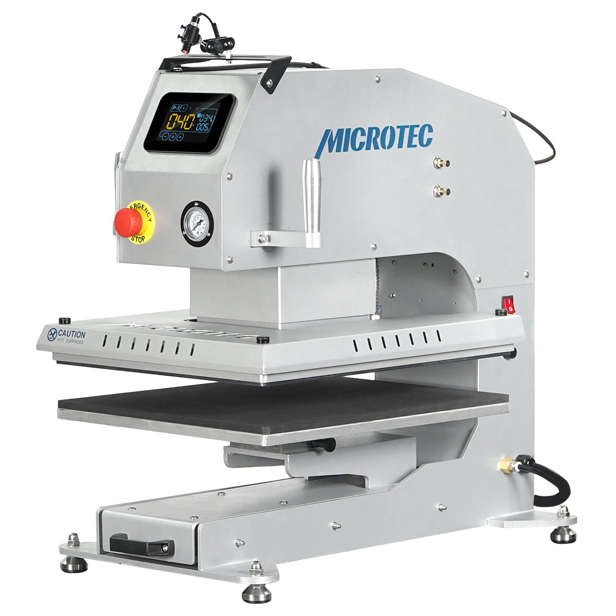 TITAN 16” x 20” Pneumatic Slide - Out Heat Press - MicroTec USA - MICROTEC USA - T1620-ASP-Combo