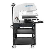 TITAN 16” x 20” Semi-Auto Dual Station Pneumatic Heat Press with Laser Alignment With Stand - MicroTec USA - MICROTEC USA - T1620-APL2-D