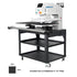 TITAN 16” x 20” Semi-Auto Dual Station Pneumatic Heat Press with Laser Alignment  With Stand