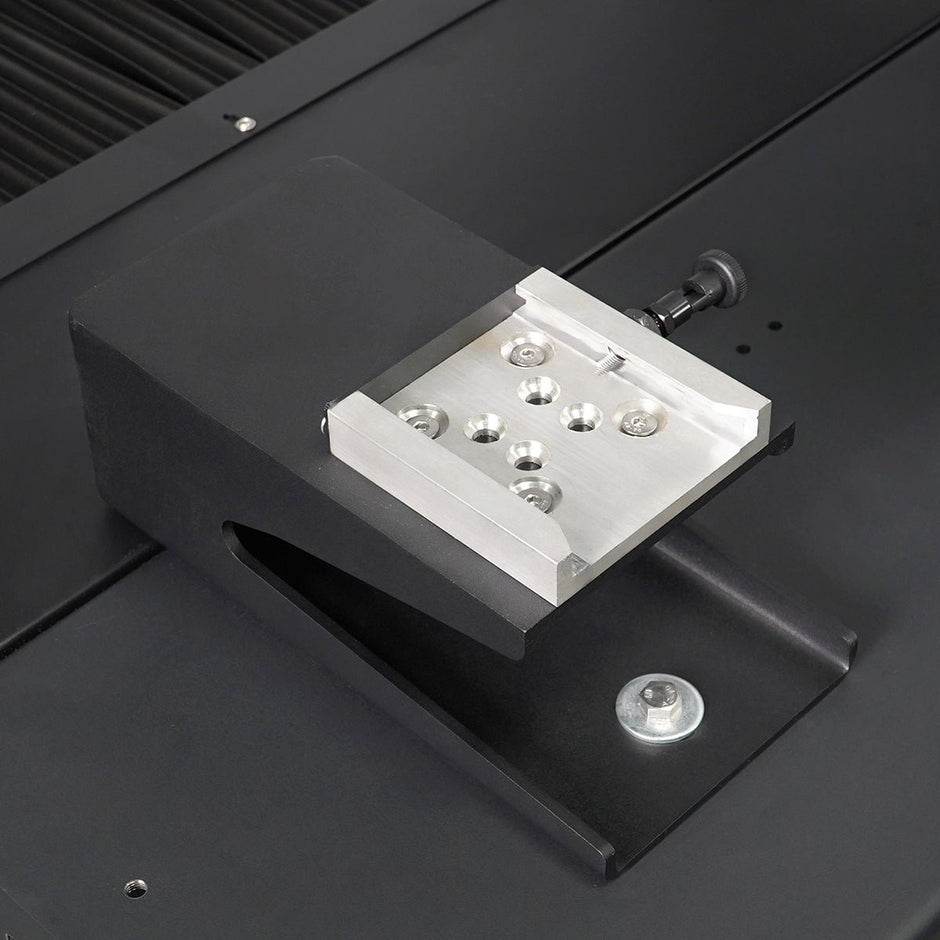 TITAN 16” x 20” Semi-Auto Dual Station Pneumatic Heat Press with Laser Alignment With Stand - MicroTec USA - MICROTEC USA - T1620-APL2-D