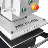 TITAN 16” x 20” Semi-Auto Dual Station Pneumatic Heat Press with Laser Alignment With Stand - MicroTec USA - MICROTEC USA - T1620-APL2-D