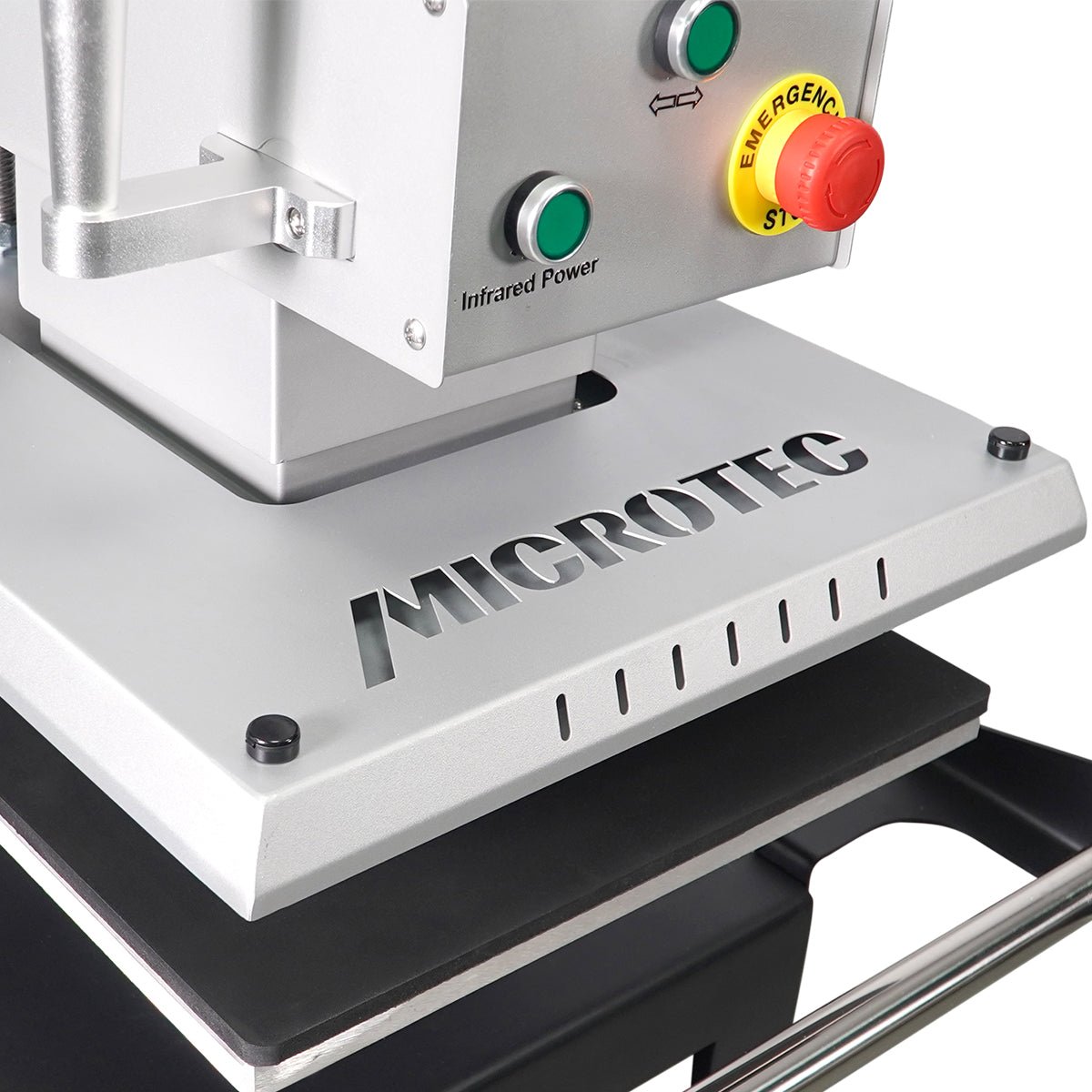 TITAN 16” x 20” Semi-Auto Dual Station Pneumatic Heat Press with Laser Alignment With Stand - MicroTec USA - MICROTEC USA - T1620-APL2-D