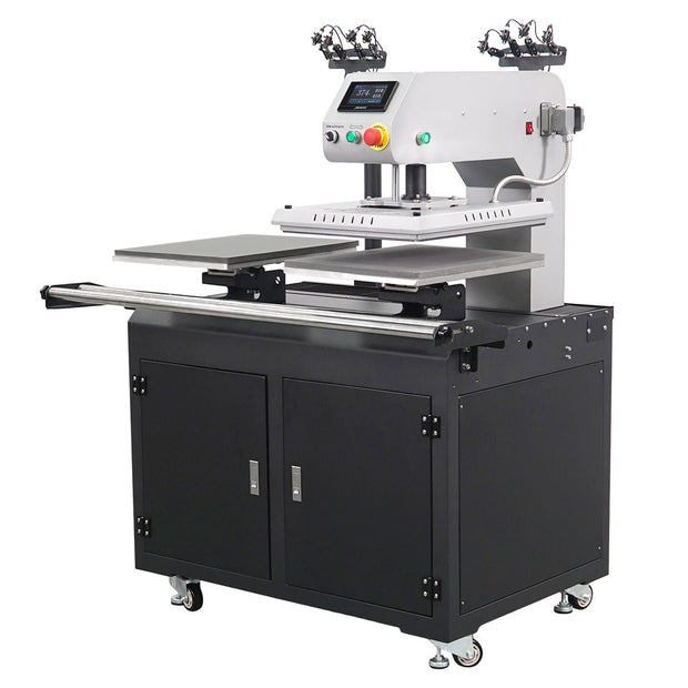 Titan 16" x 24" Auto / Semi-Auto Dual Station Electric Heat Press With Stand - MicroTec USA - MICROTEC USA - T1624-AEL2-D