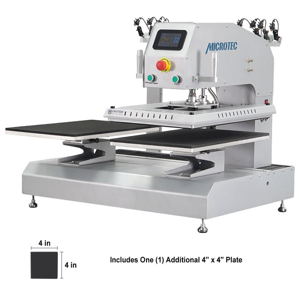 TITAN 16” x 24” Auto / Semi - Auto Dual Station Pneumatic Heat Press with Laser Alignment - MicroTec USA - MICROTEC USA - T1624-APL2