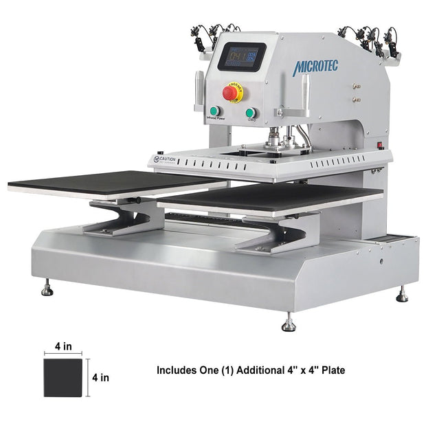 TITAN 16” x 24” Auto / Semi - Auto Dual Station Pneumatic Heat Press with Laser Alignment - MicroTec USA - MICROTEC USA - T1624-APL2