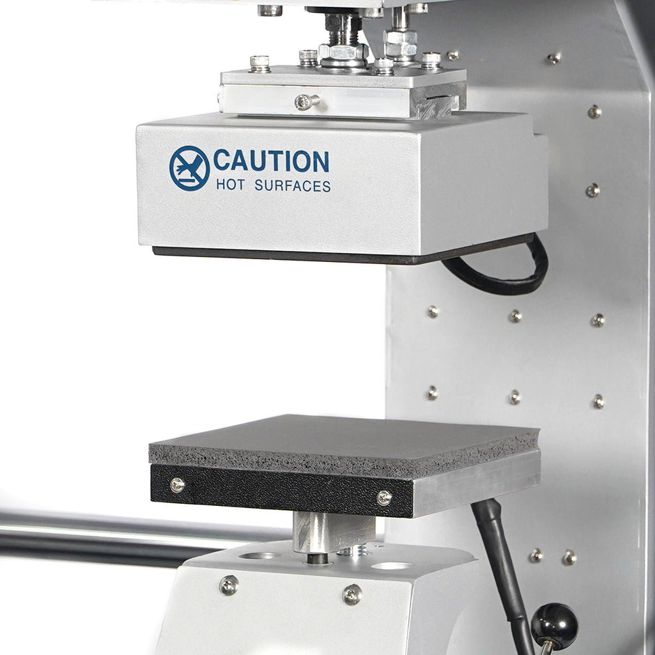 TITAN Double Station Dual Heat Pneumatic Cap & Label Combo Heat Press - MicroTec USA - MICROTEC USA - TCAP-AP2-Combo