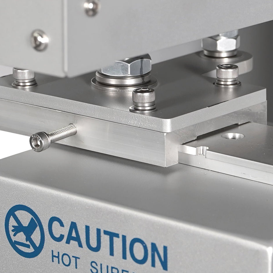 TITAN Double Station Dual Heat Pneumatic Cap & Label Combo Heat Press - MicroTec USA - MICROTEC USA - TCAP-AP2-Combo
