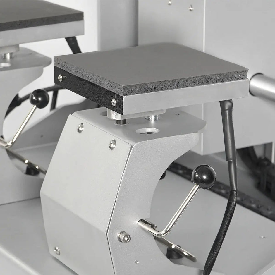 TITAN Double Station Dual Heat Pneumatic Dual Heat Cap & Label Combo Heat Press - MicroTec USA - MICROTEC USA - TCAP-PL2-Combo
