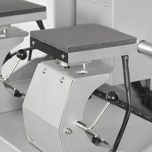 TITAN Double Station Dual Heat Pneumatic Dual Heat Cap & Label Combo Heat Press - MicroTec USA - MICROTEC USA - TCAP-PL2-Combo