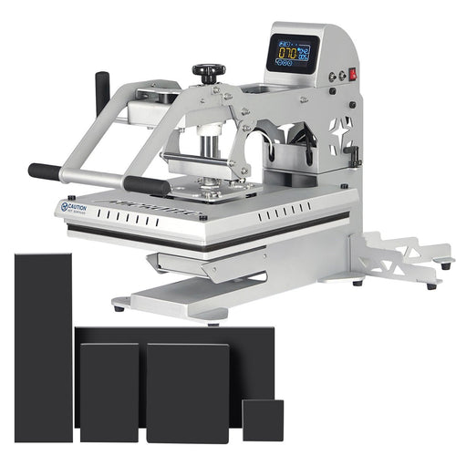 TITAN Pro 16” x 20” Auto Open Swing Away Heat Press - MicroTec USA - MICROTEC USA - T1620Pro-AS-Combo