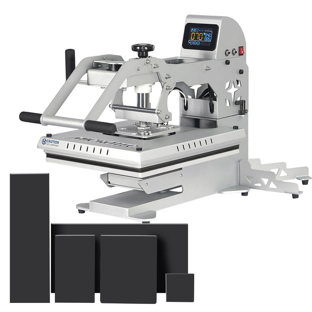 TITAN Pro 16” x 20” Auto Open Swing Away Heat Press - MicroTec USA - MICROTEC USA - T1620Pro-AS-Combo